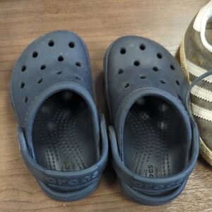 CROCS Blue Sandals with Perforated Design